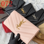 イヴサンローラン コピー 財布 偽物 スーパーコピー フラップ付き長財布